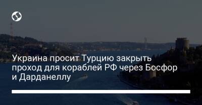 Василий Боднар - Украина просит Турцию закрыть проход для кораблей РФ через Босфор и Дарданеллу - biz.liga.net - Украина - Россия - Турция