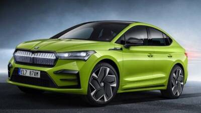 Представлен «заряженный» электромобиль Skoda Enyaq Coupe RS - usedcars.ru - Чехия