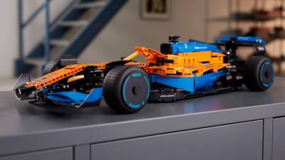 В новом формульном болиде McLaren из 1,4 тысячи деталей Lego спрятали подсказку - motor.ru - Россия