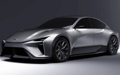 Lexus Is - По новинке в день — Lexus «дразнит» новым электроседаном - autocentre.ua