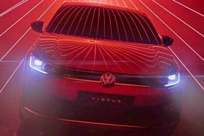 Skoda Slavia - Volkswagen почти полностью раскрыл облик нового седана Virtus - kolesa.ru - Россия - Бразилия - Индия
