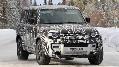 Начались испытания Land Rover Defender 130 - usedcars.ru - Швеция