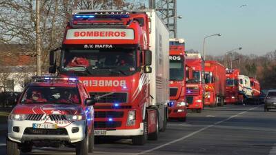 Португальские пожарные доставили в Украину автомобили и спецоборудование - autocentre.ua - Украина - Германия - Португалия