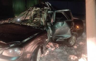 В Тюменской области «Приору» занесло так, что водитель погиб - usedcars.ru - Тюменская обл.