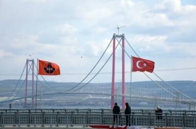 У Туреччині відкрили найдовший у світі підвісний міст через Дарданелли - news.infocar.ua - Туреччина