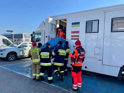 Scania отправила в Украину мобильный медицинский центр - autocentre.ua - Украина - Литва