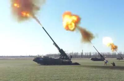 Украинские артиллеристы ударили по оккупантам из мощных САУ "Пион" - autocentre.ua - Киев - Украина