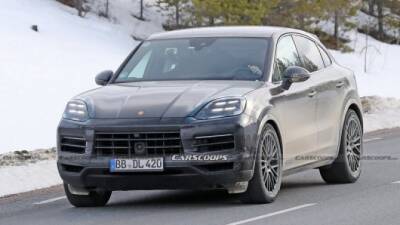 Обновлённый Porsche Cayenne Coupe лишился маскировки - usedcars.ru - Швеция