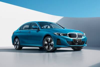 Рестайлинговая «трёшка» BMW дебютировала как китайский электрический седан i3 - kolesa.ru - Китай