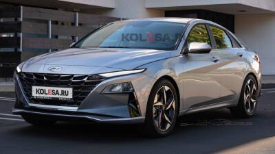 Появились первые изображения седана Hyundai Solaris нового поколения 2023 года - avtonovostidnya.ru - Украина - Россия - Санкт-Петербург - Santa Fe - Tucson
