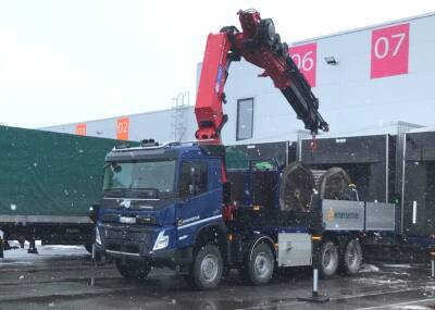 В отправке гуманитарного груза в Украину была задействована спецтехника Volvo Trucks - autocentre.ua - Украина - Эстония
