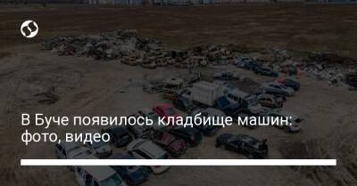 В Буче появилось кладбище машин: фото, видео - biz.liga.net - Украина - Киевская обл. - Буча