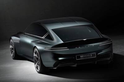 Эволюция дизайна бренда: Genesis показал концепт X Speedium Coupe - kolesa.ru - Сша - Нью-Йорк