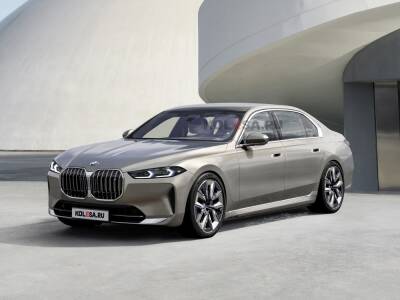Новая BMW 7 серии: альтернативные варианты дизайна - kolesa.ru