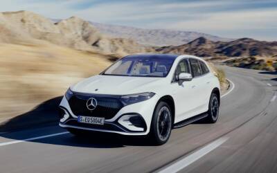 Mercedes-Benz представил новый электрокроссовер EQS SUV - autostat.ru - Сша - Mercedes-Benz