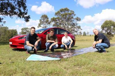 В Австралии разработали солнечные панели толщиной с бумажный лист - autocentre.ua - Австралия