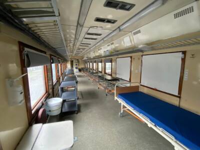 В Украине появился эвакуационный поезд-госпиталь (фото) - autocentre.ua - Украина