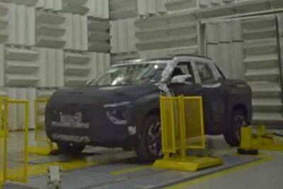 Недорогой пикап Chevrolet Montana, который бросит вызов Fiat Toro и Renault Oroch: новые кадры - kolesa.ru - Китай - Бразилия - state Montana - штат Монтана