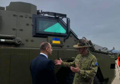 Состоялась официальная передача первых бронемашин Bushmaster для Украины - autocentre.ua - Украина - Австралия