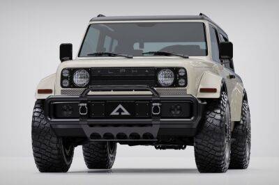 Alpha Rex: электрический конкурент Ford Bronco с ретро-дизайном и «лишним» багажником - kolesa.ru