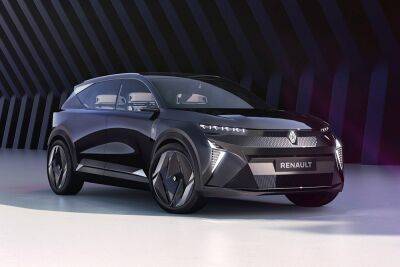 Новый Renault Scenic: теперь это электрический кроссовер, серийная версия — в 2024 году - kolesa.ru