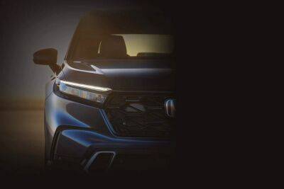 Кроссовер Honda CR-V нового поколения показался на официальных фото - kolesa.ru - Китай