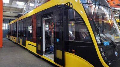 Киев получил новые трамваи украинского производства - auto.24tv.ua - Киев - Киев