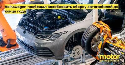 Volkswagen пообещал возобновить сборку автомобилей до конца года - motor.ru