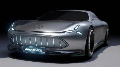 Mercedes-Benz показал прототип электрического спорткара Vision AMG - autostat.ru - Mercedes-Benz