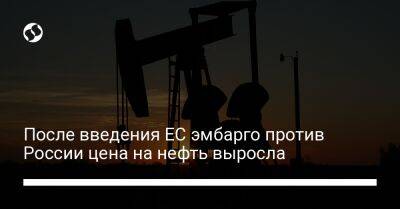 Тин Тенг - После введения ЕС эмбарго против России цена на нефть выросла - biz.liga.net - Китай - Сша - Россия - Евросоюз