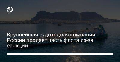 Крупнейшая судоходная компания России продает часть флота из-за санкций - biz.liga.net - Англия - Россия