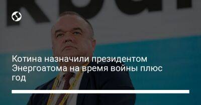 Петр Котин - Котина назначили президентом Энергоатома на время войны плюс год - biz.liga.net