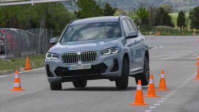 BMW X3 стал одним из немногих, кто справился «лосиным тестом» - autocentre.ua