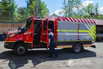 Iveco Daily - Спасатели получили новую пожарную автоцистерну от «Валидус Спецавто» - autocentre.ua - Киев - Украина