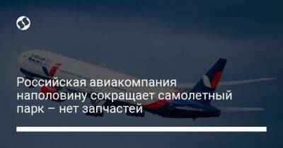 Российская авиакомпания наполовину сокращает самолетный парк – нет запчастей - biz.liga.net - Россия