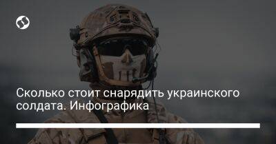 Сколько стоит снарядить украинского солдата. Инфографика - biz.liga.net