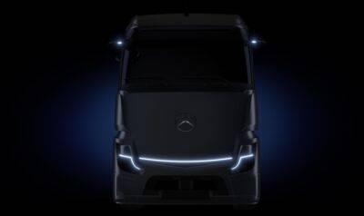 Mercedes-Benz показал тизеры электрического тягача eActros Long Haul - autocentre.ua - Япония