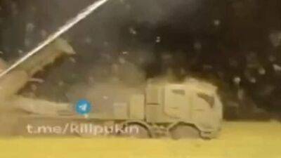 Появилось первое видео работы украинского РСЗО "Буревой" на шасси Tatra - auto.24tv.ua - Украина - Россия