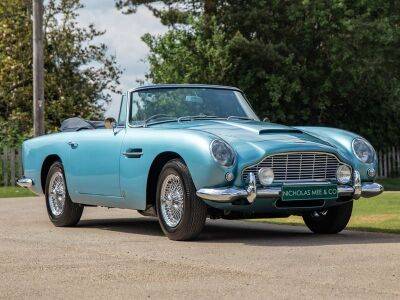 На продажу выставлен один из 123 редчайших Aston Martin DB5 Convertible 1964 года - autocentre.ua - Англия