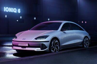 Hyundai рассекретила новый электрокар Ioniq 6 - autostat.ru