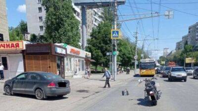 Мотоциклист пострадал в ДТП в Саратове - usedcars.ru - Саратов - район Заводский, Саратов