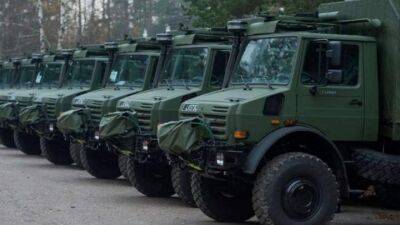 Арвидас Анушаускас - Украина получила партию военных автомобилей из Литвы - auto.24tv.ua - Украина - Россия - Литва
