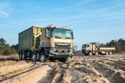 На військовому параді покажуть новітні вантажівки DAF CF Military - autocentre.ua
