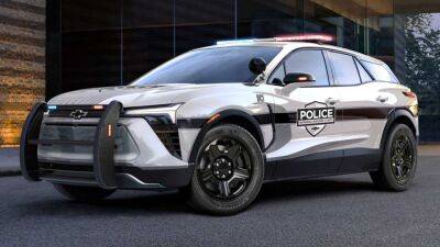 Chevrolet Blazer - General Motors представил полицейский Chevrolet Blazer EV - autocentre.ua - Сша - Мексика