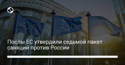 Послы ЕС утвердили седьмой пакет санкций против России - biz.liga.net - Россия - Евросоюз - Литва