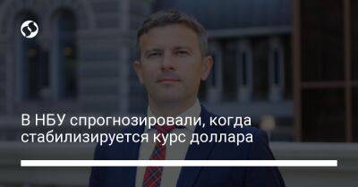 Сергей Николайчук - В НБУ спрогнозировали, когда стабилизируется курс доллара - biz.liga.net - Киев - Украина