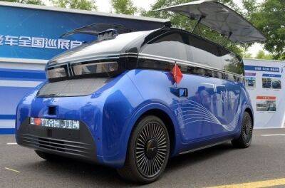 В Китаї розробили перший в країні електромобіль, який працює виключно на сонячній енергії - news.infocar.ua