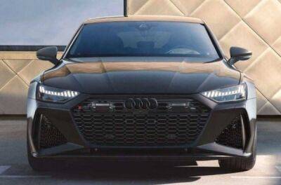 Audi зробила дуже рідкісний та дуже чорний RS 7 - news.infocar.ua