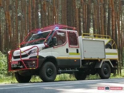Iveco Daily - В Украине изготовили интересный автомобиль для тушения лесных пожаров - autocentre.ua - Украина - Черниговская обл.