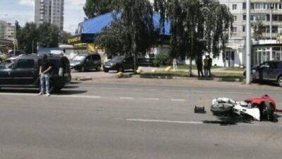 Мотоциклист без прав пострадал в ДТП в Уфе - usedcars.ru - Уфа